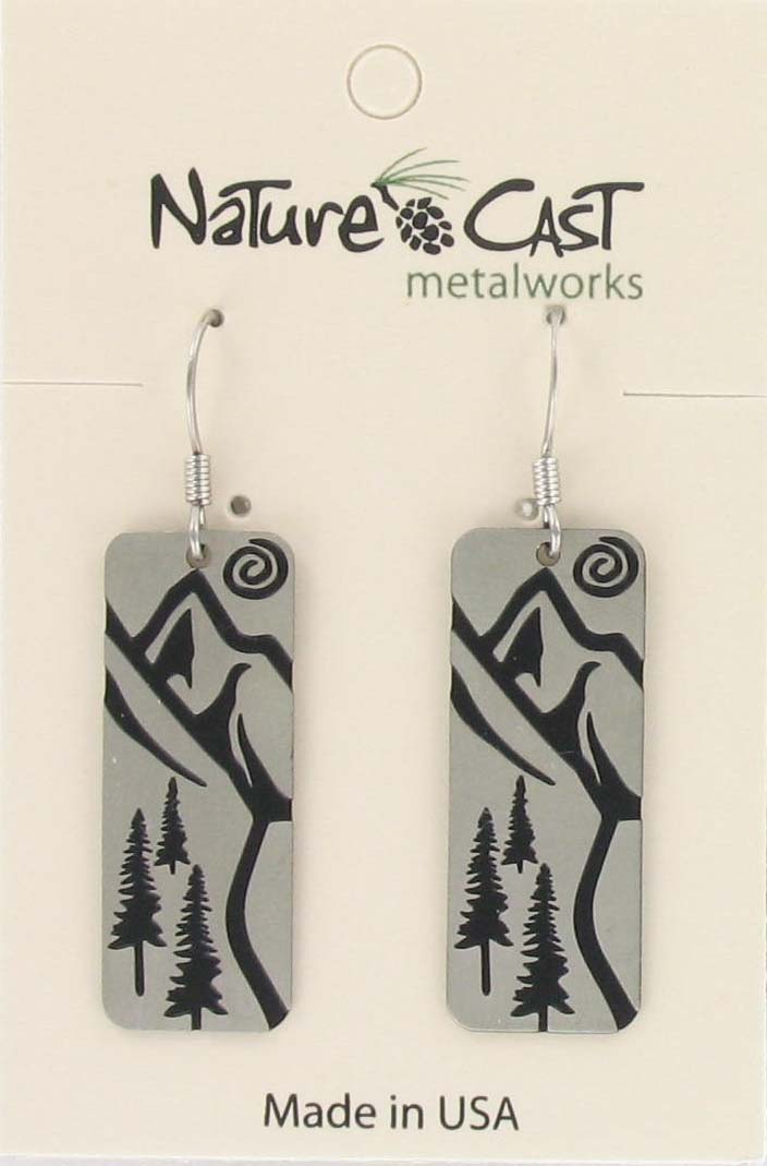 Earring dangle trail disc THUMBNAIL