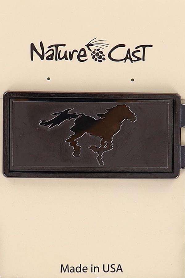 12901 Money clip - kmk horse LARGE