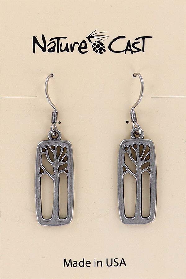 21010 Earring dangle tree in rectangle THUMBNAIL