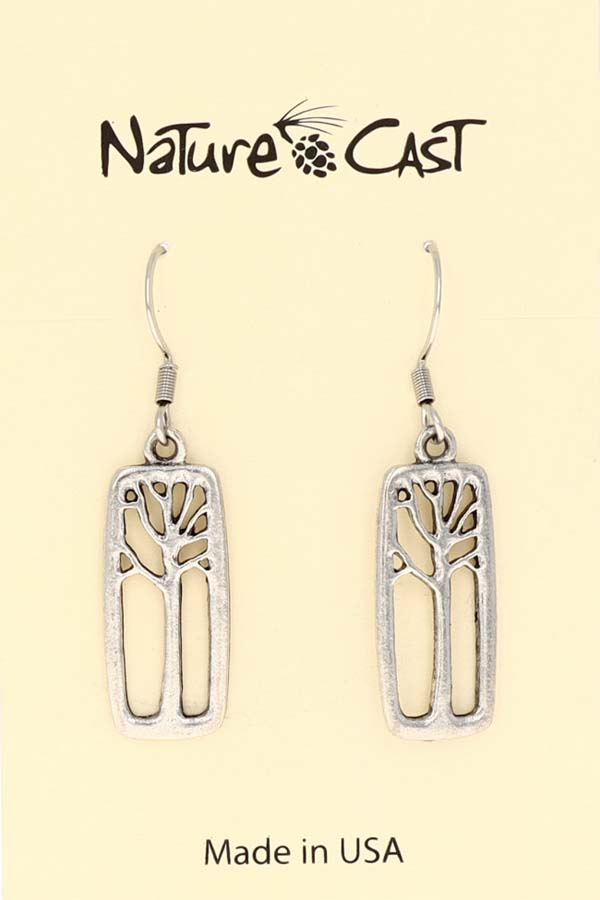 21010 Earring dangle tree in rectangle THUMBNAIL