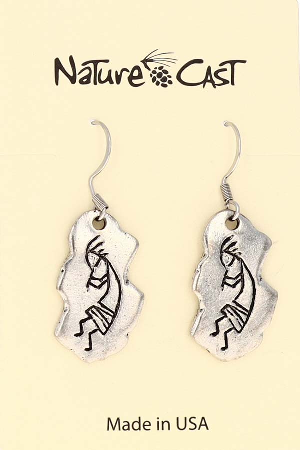 21017 Earring dangle kokopelli THUMBNAIL