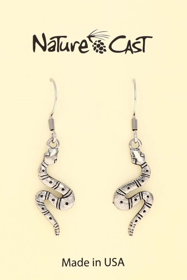 21018 Earring dangle snake THUMBNAIL
