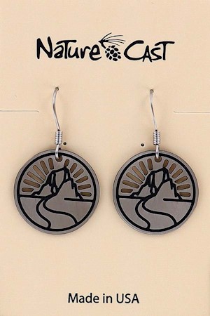 21034 Earring dangle Zion LARGE