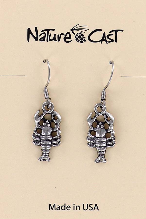 21063 Earring dangle lobster LARGE