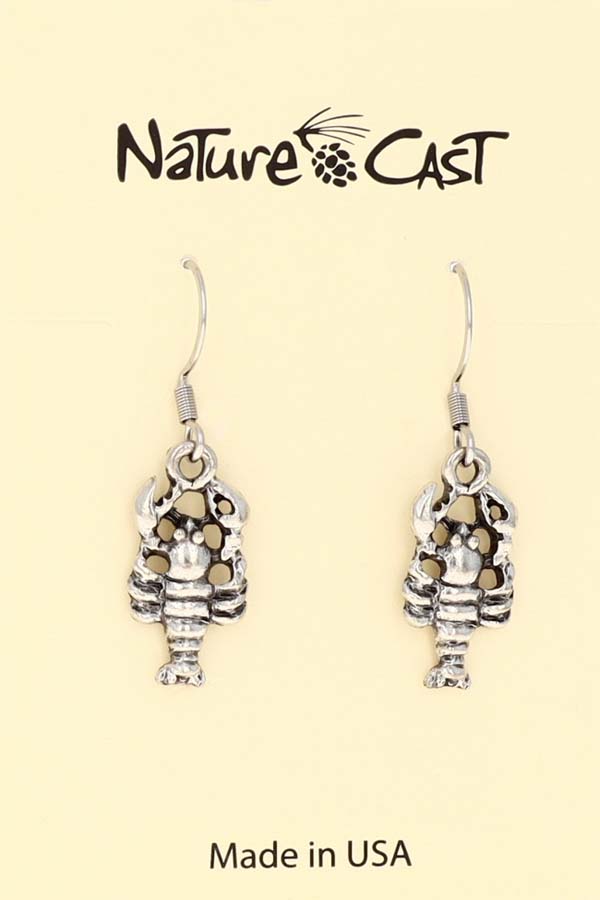 21063 Earring dangle lobster THUMBNAIL