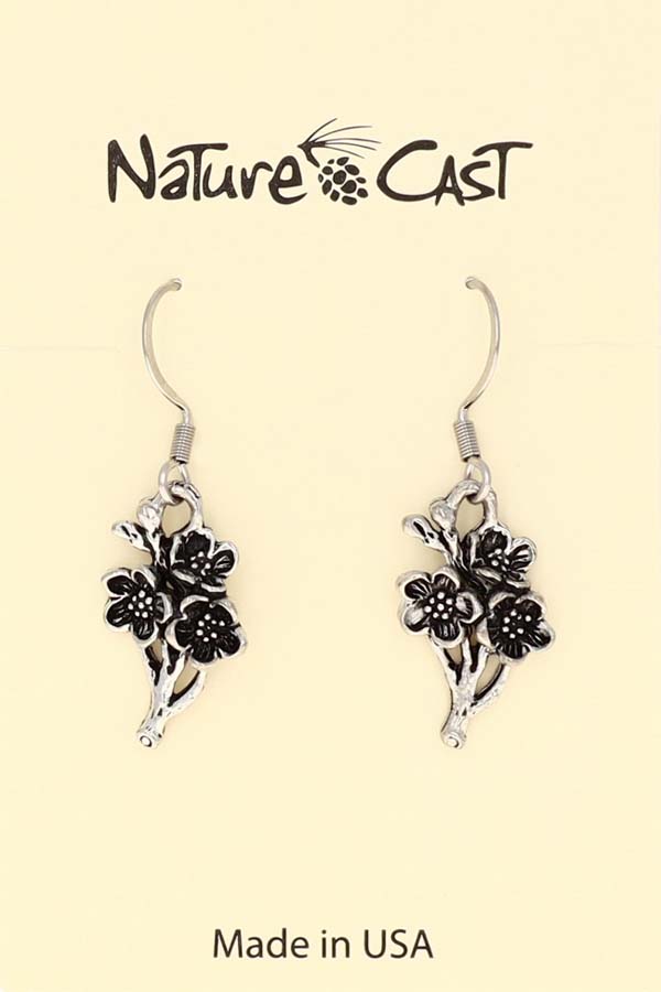 21092 Earring dangle Sakura cherry blossom LARGE