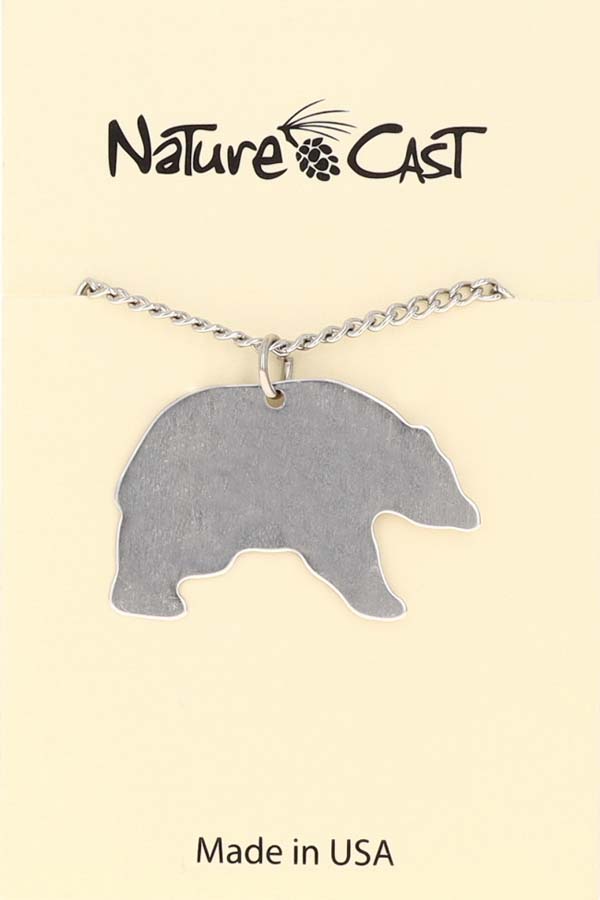 21117 Pendant black bear w / 18" chain THUMBNAIL