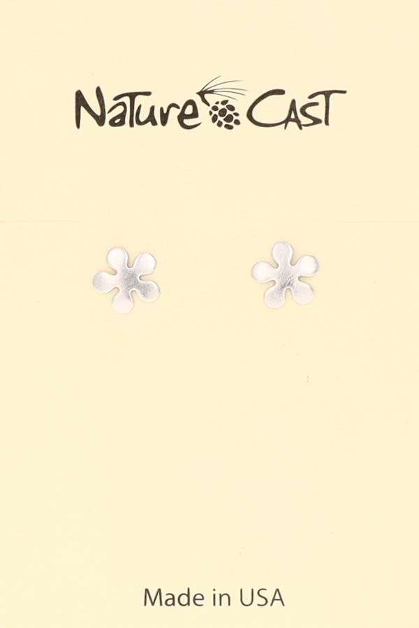 21118 Earring post flower THUMBNAIL