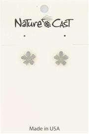 Earring post flower THUMBNAIL