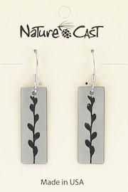 Earring dangle willow buds THUMBNAIL