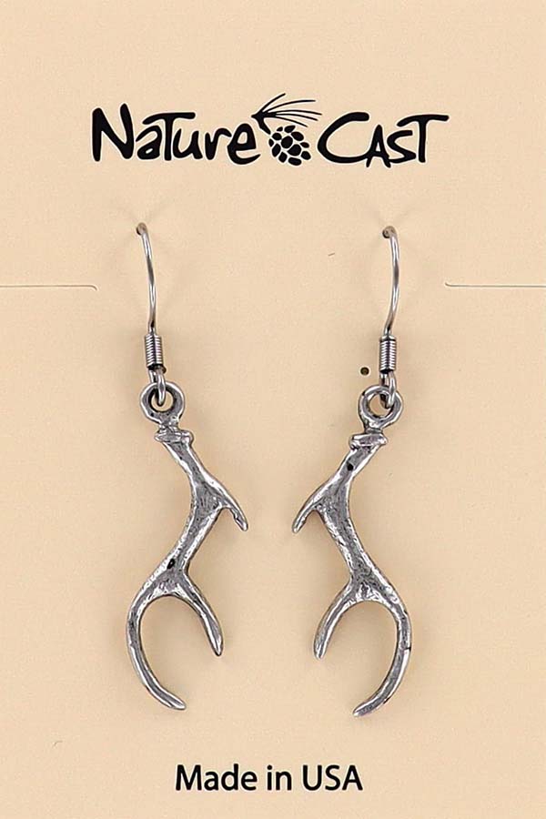 21125 Earring dangle antler THUMBNAIL