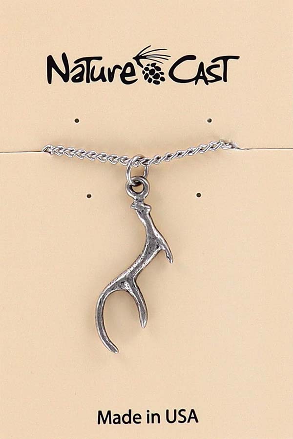 21126 Pendant  Antler w / 18" chain MAIN