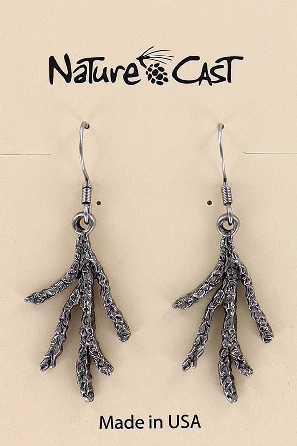 21127 Earring dangle cedar branch MAIN