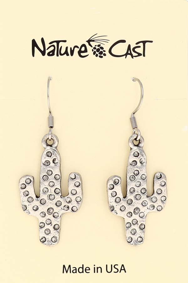 21137 Earring dangle cactus THUMBNAIL