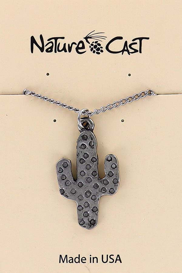 21138 Pendant cactus w/ 18" chain THUMBNAIL