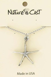 Pendant starfish w/ 18" chain THUMBNAIL