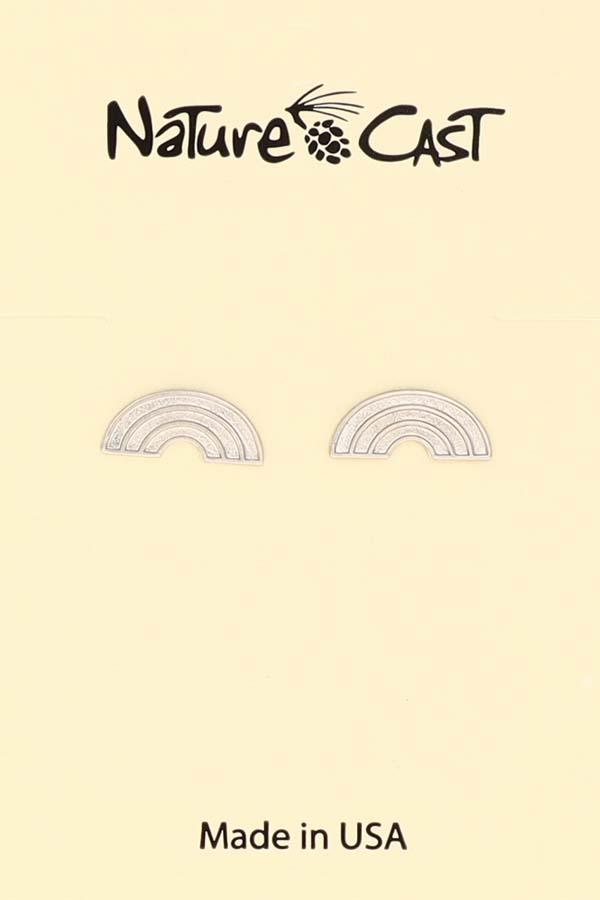 21151 Earring post rainbow LARGE