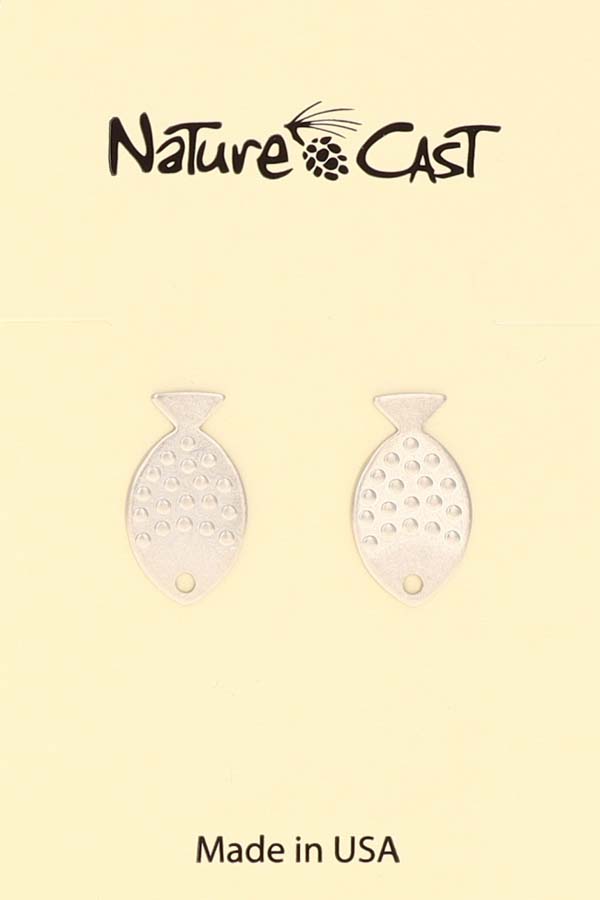 21153 Earring post fishy MAIN