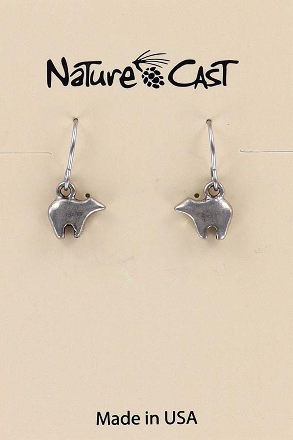 21155 Earring dangle zuni bear THUMBNAIL
