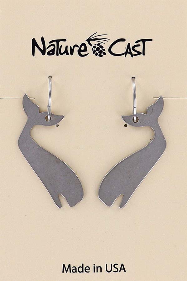 21157 Earring dangle whale THUMBNAIL