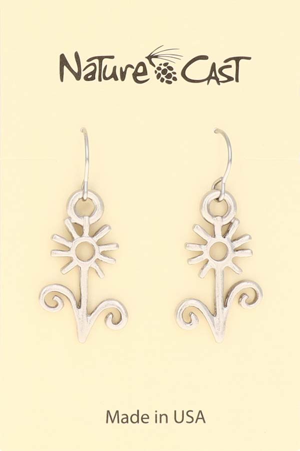 21159 Earring dangle daisy THUMBNAIL