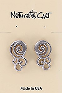 21163 Earring post storm cloud MAIN