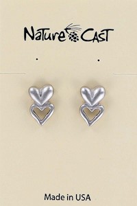21164 Earring post dbl hearts MAIN