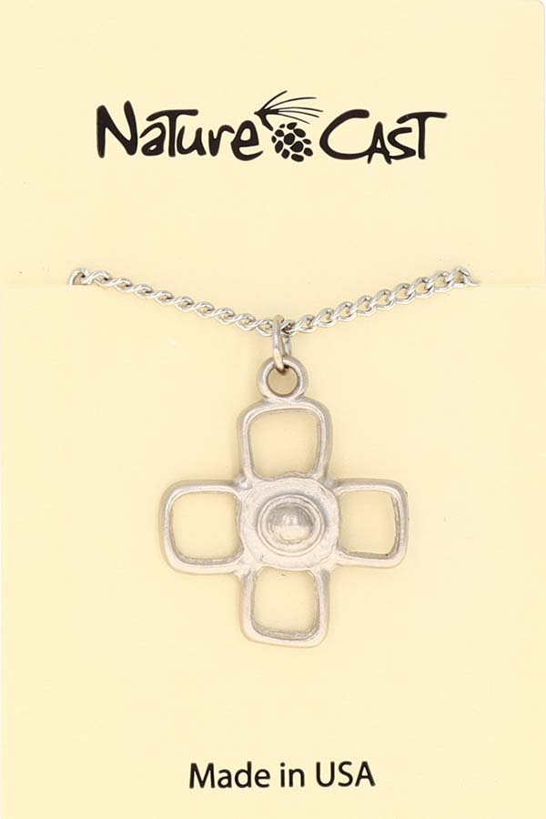 21171 Pendant 4 square w/ 18" chain THUMBNAIL
