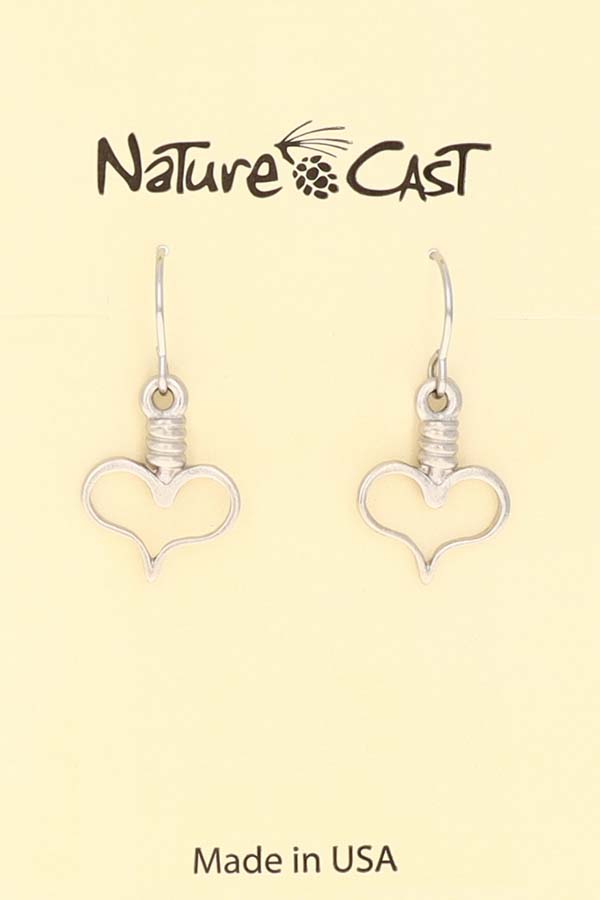 21172 EARRING DANGLE HEART THUMBNAIL
