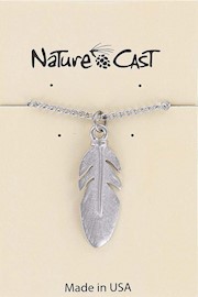 21174 PENDANT FEATHER 18" CHAIN THUMBNAIL