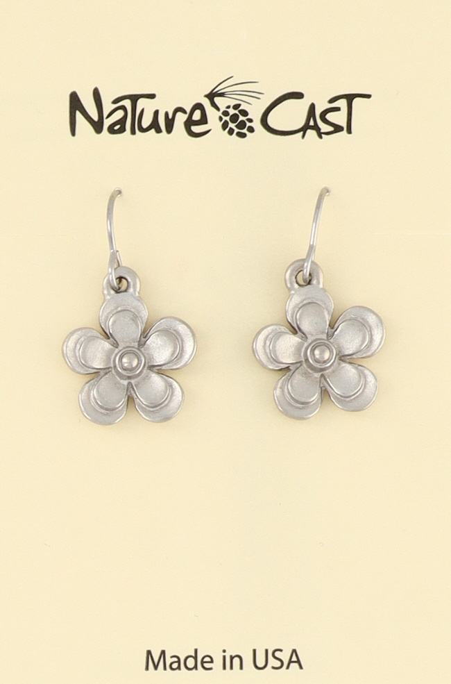 21180 Earring Dangle Flower LARGE