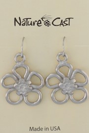 21181 Earring Dangle Large Flower THUMBNAIL