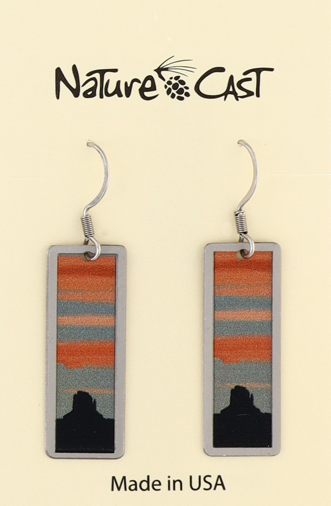 22012 Earring dangle southwest design rectangle THUMBNAIL