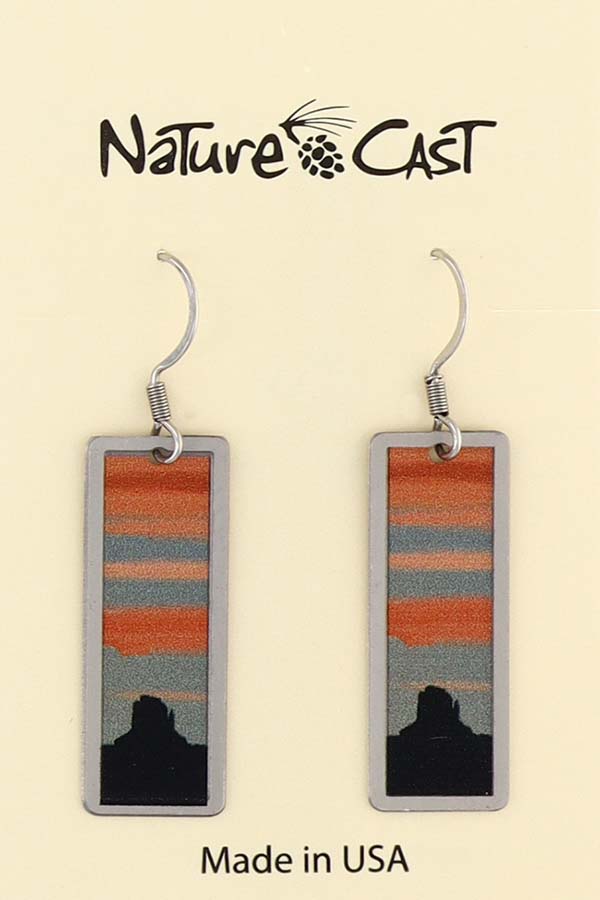 22012 Earring dangle southwest design rectangle THUMBNAIL