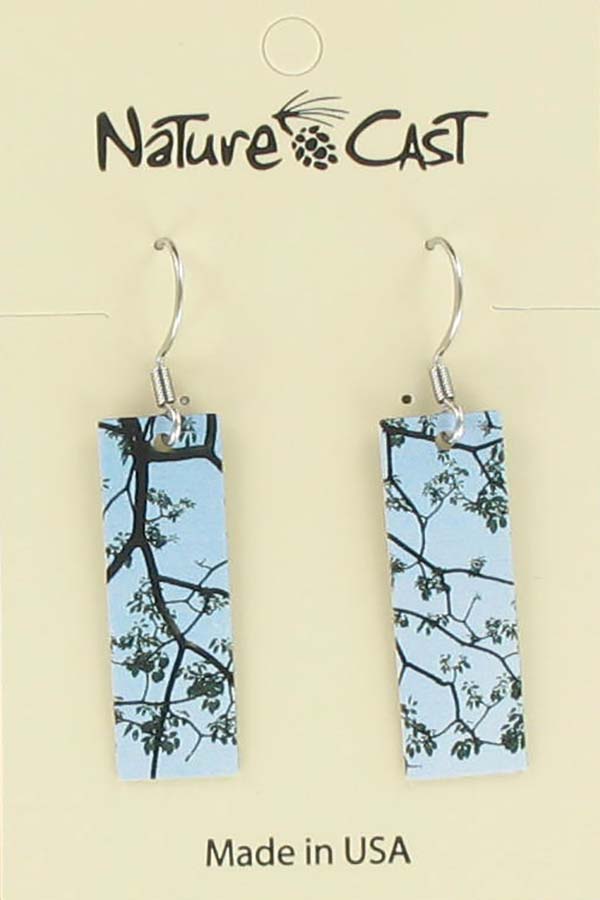 Earring dangle branches mismatched LARGE