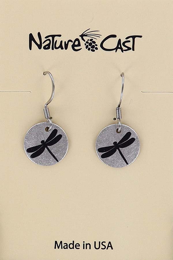 22116 Earring dangle small dragonfly THUMBNAIL