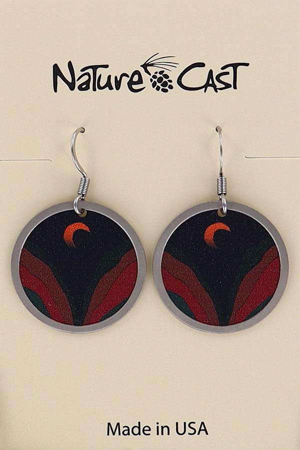 22133 Earring dangle canyon moon round THUMBNAIL