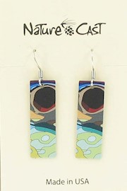 Earring dangle fish eye THUMBNAIL