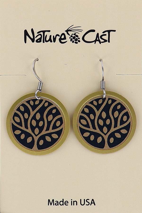 22148 Earring dangle tree of life LARGE