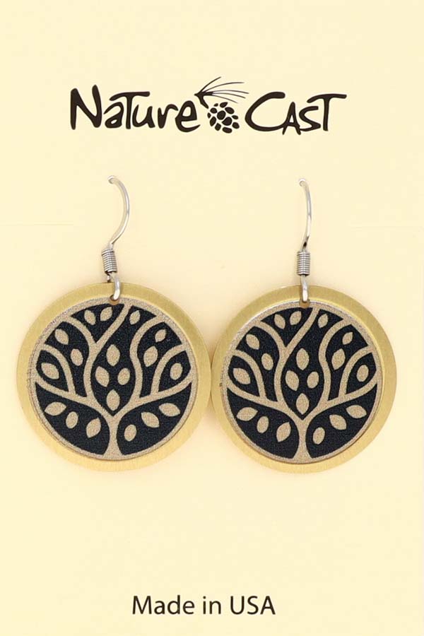 22148 Earring dangle tree of life LARGE