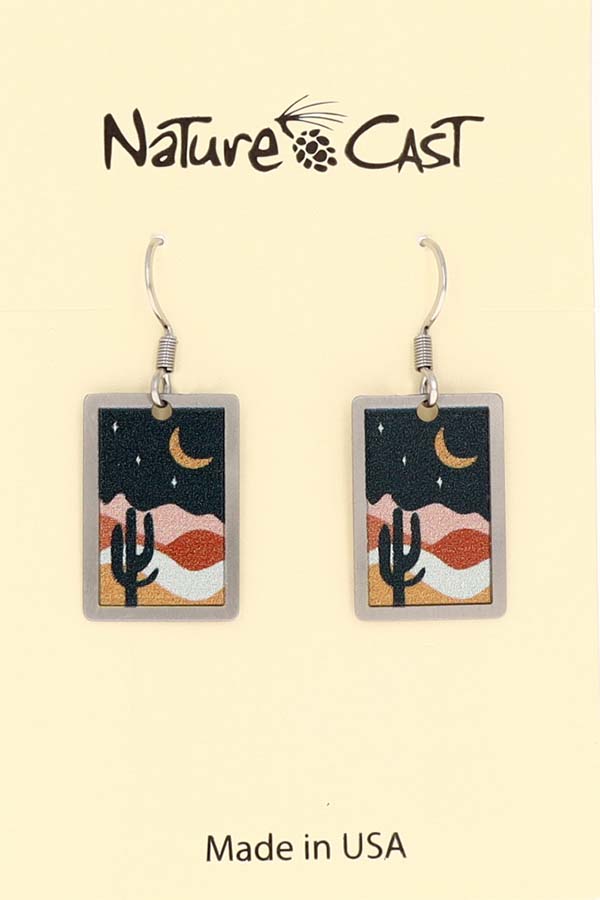 22156 Earring dangle saguaro scene MAIN