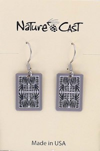 22169 EARRING DANGLE LEAVES PATTERN MAIN