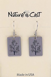 22176 EARRING DANGLE TREE W/LEAVES THUMBNAIL