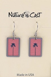 22179 EARRING DANGLE PALM TREE THUMBNAIL