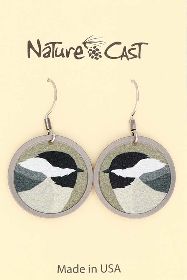 22181 Earring Dangle Chickadee THUMBNAIL