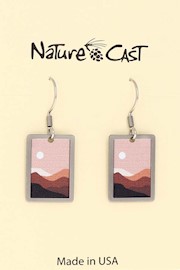 22191 Earring dangle layers of desert THUMBNAIL