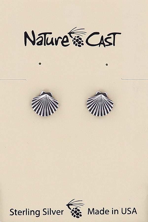 43054 Earring post clam sterling silver THUMBNAIL