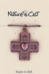 70001 PENDANT COPPER TONE CROSS W/ 18" CHAIN MAIN