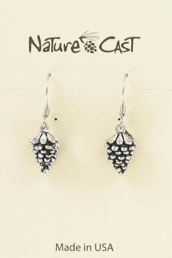 Earring dangle pinecone LARGE