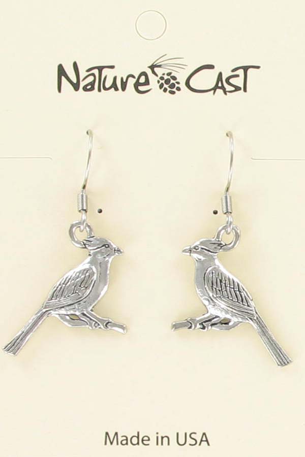 Earring dangle cardinal LARGE